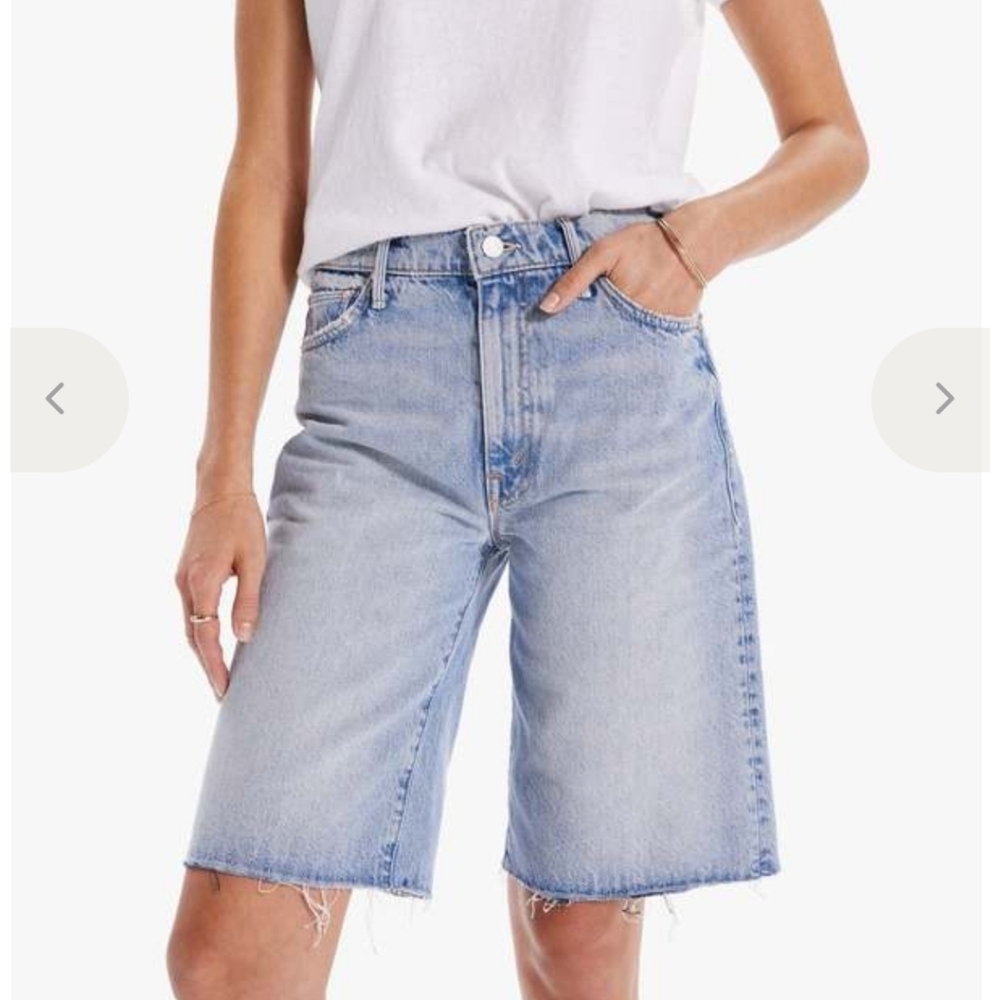 MOTHER The Undercover Knee Fray Short size 27